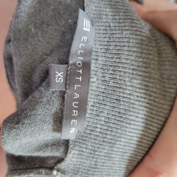 Elliott Lauren Womens XS Grey Turtleneck Pullover Sweater - Picture 4 of 6